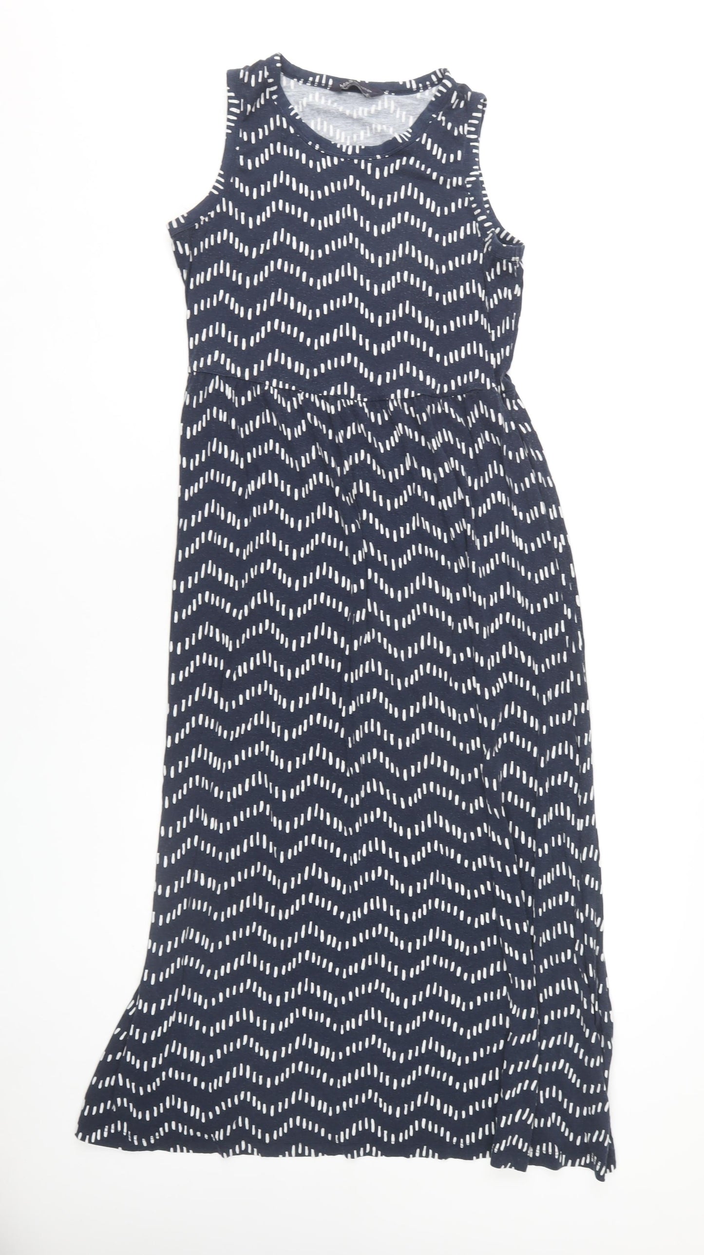 Marks and Spencer Women's Blue Maxi Dress Size 10