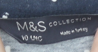 Marks and Spencer Women's Blue Maxi Dress Size 10