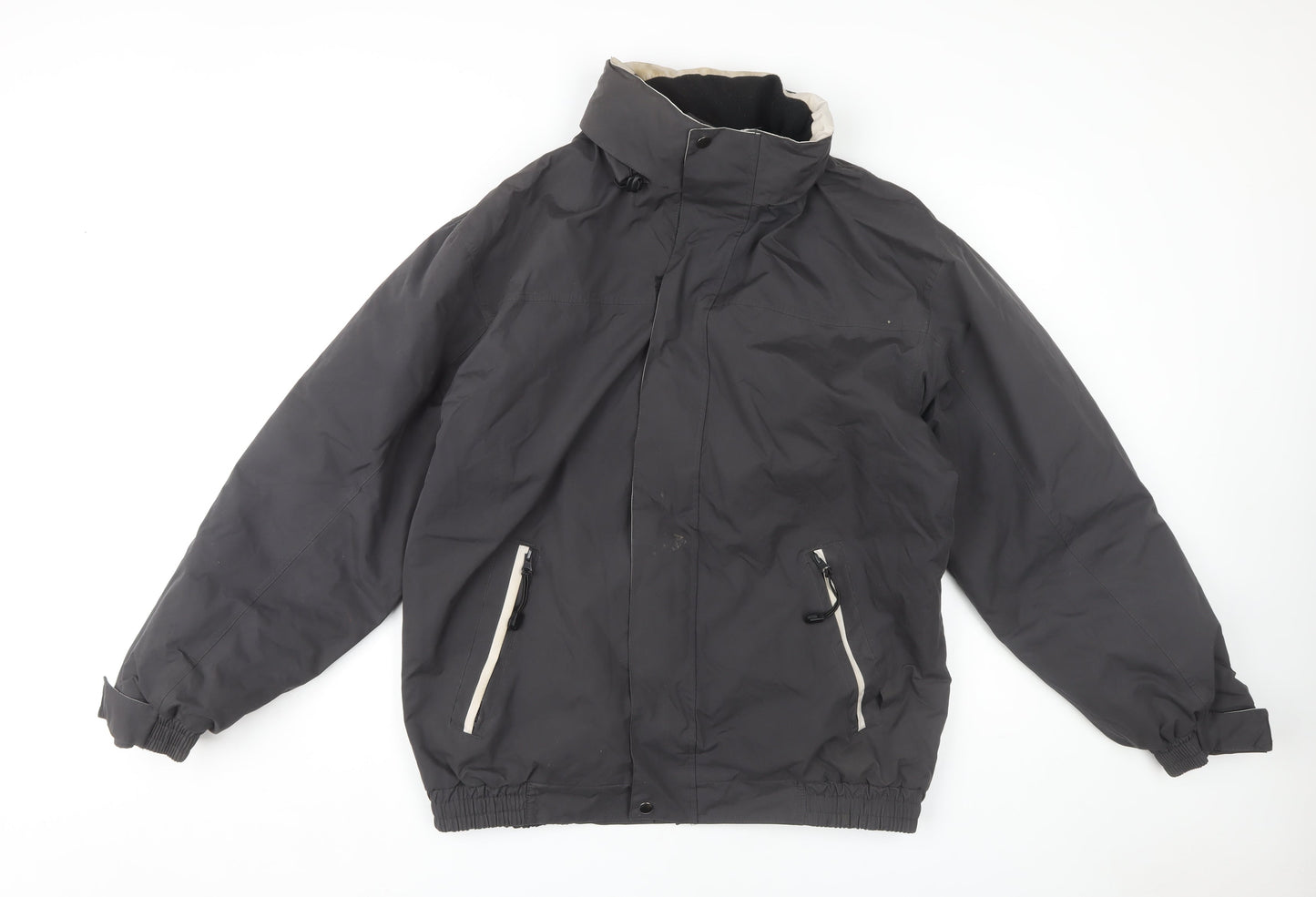 Mens UK Size L Rydale Black Anorak Coat