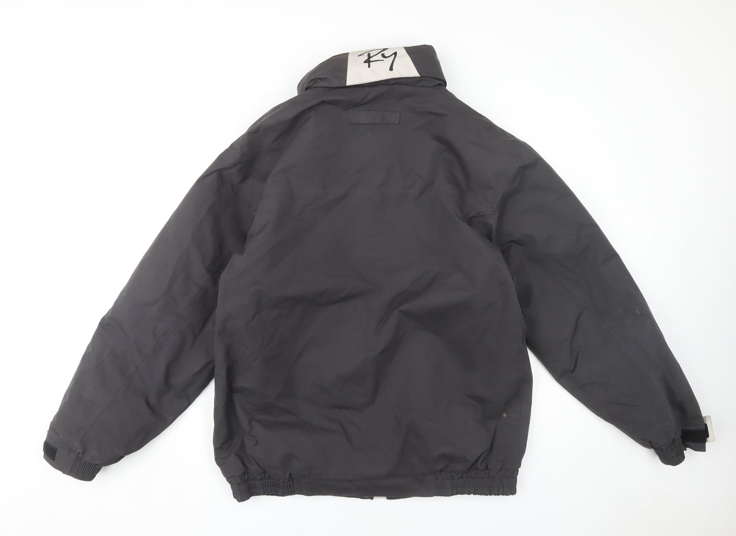 Mens UK Size L Rydale Black Anorak Coat