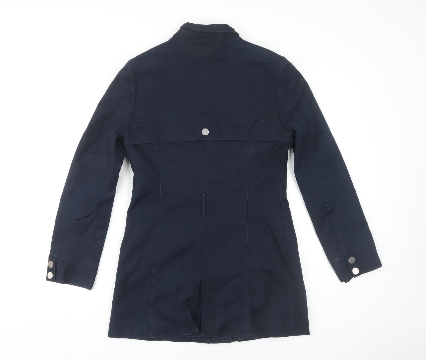 Womens UK Size 8 Marks and Spencer Blue Military Jacket