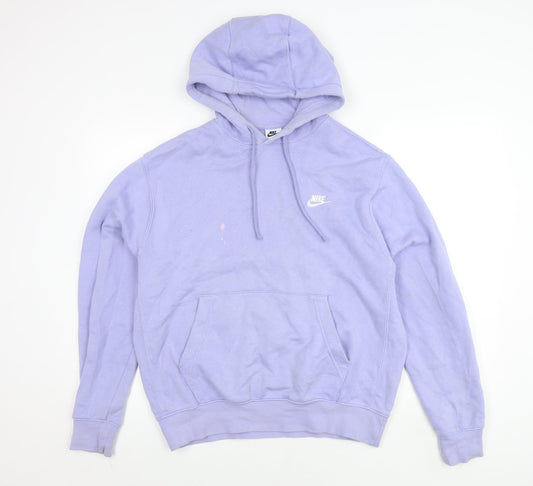 Nike Unisex Purple Pullover Hoodie M