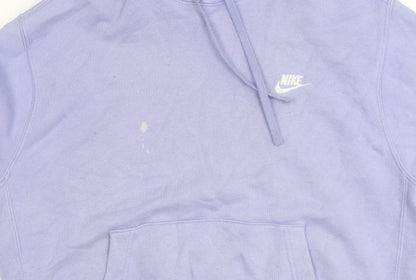 Nike Unisex Purple Pullover Hoodie M
