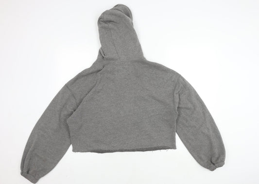 Womens UK Size S Hollister Grey Basic Jacket