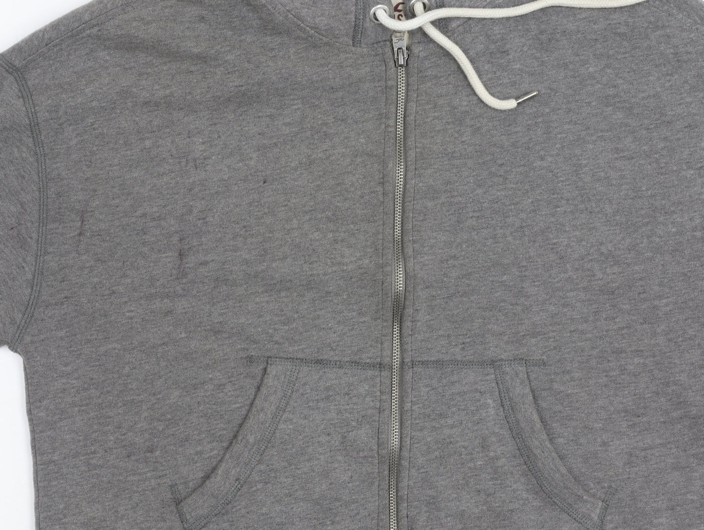 Womens UK Size S Hollister Grey Basic Jacket