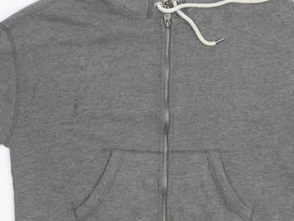 Womens UK Size S Hollister Grey Basic Jacket