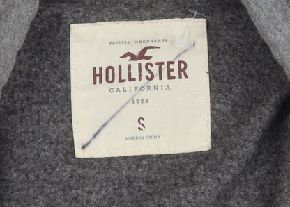 Womens UK Size S Hollister Grey Basic Jacket