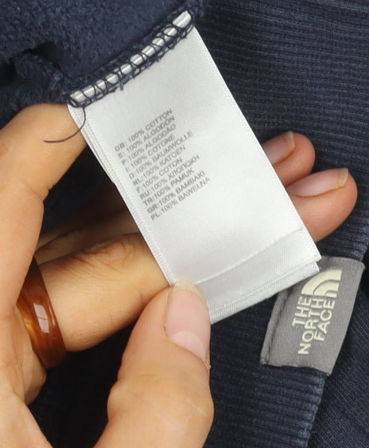 The North Face Men's Blue Pullover Hoodie M