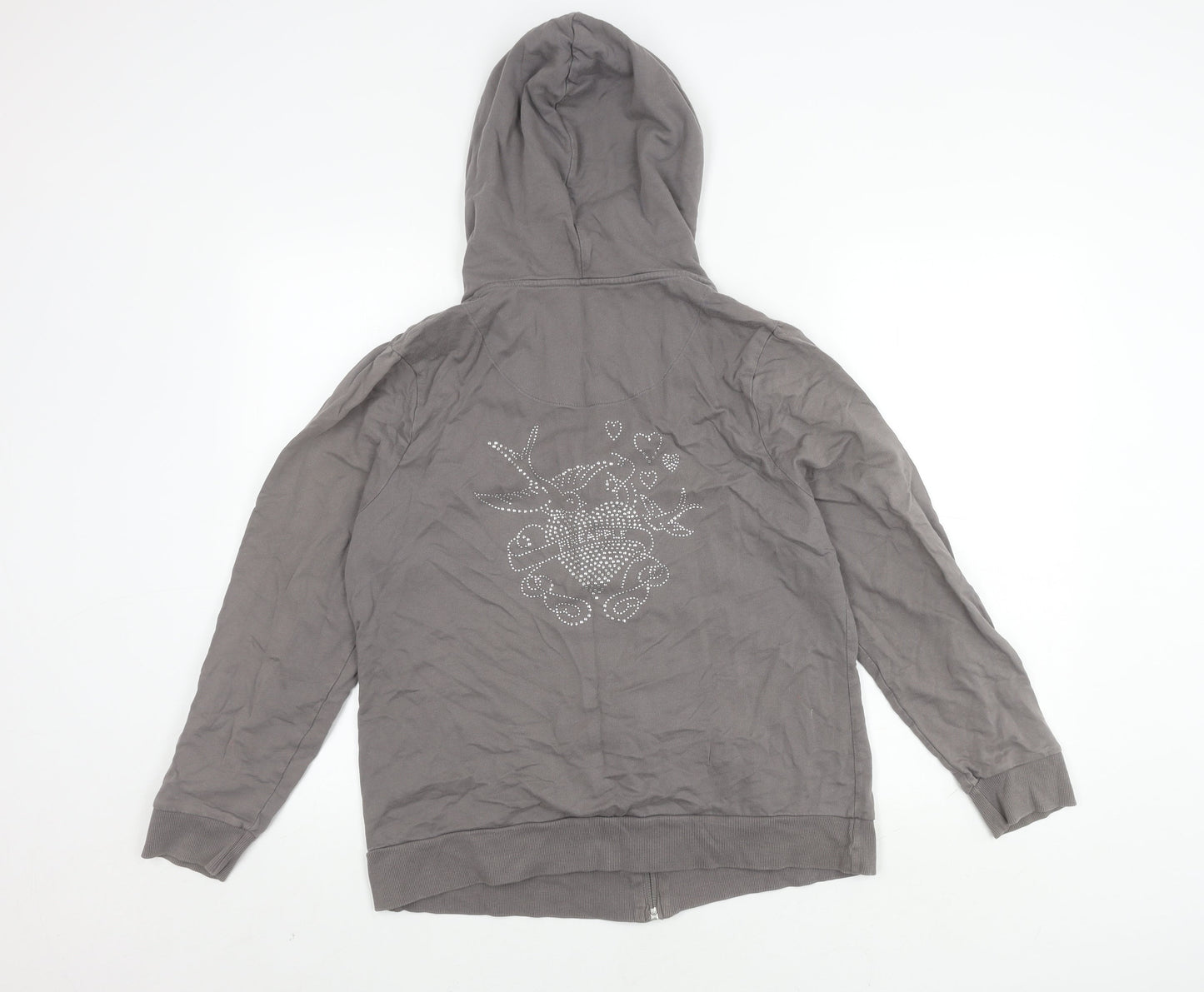 Womens UK Size 18 Debenhams Grey Basic Jacket