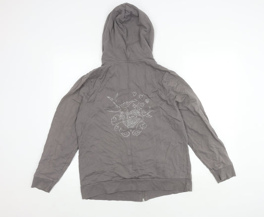 Womens UK Size 18 Debenhams Grey Basic Jacket