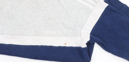 Mens UK Size XS adidas Multicoloured Pullover Sweatshirt
