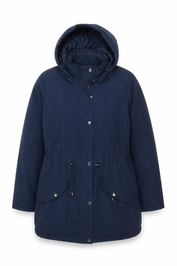 BHS Women's Blue Hooded Casual Jacket Size 14