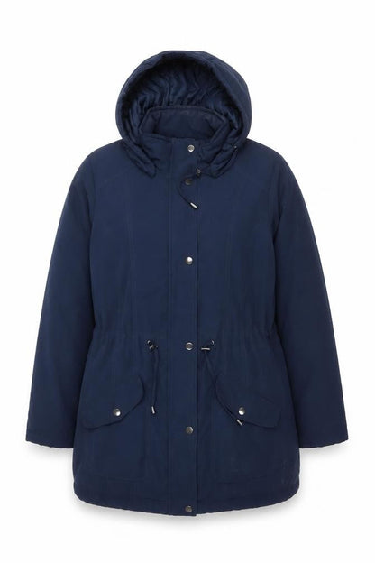 BHS Women's Blue Hooded Casual Jacket Size 14