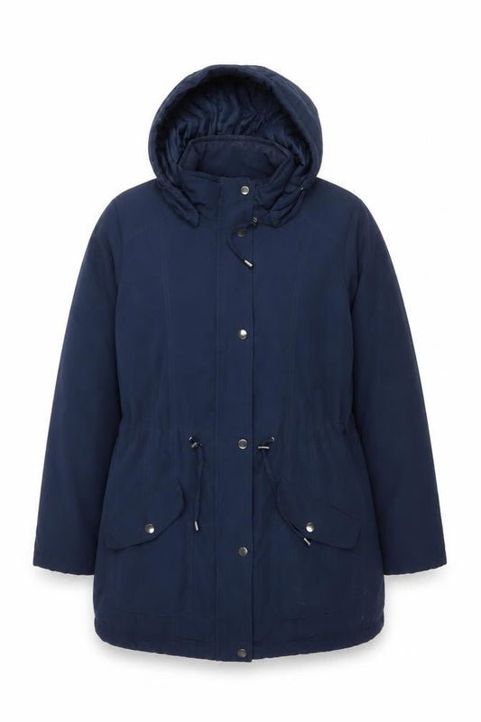 BHS Women's Blue Hooded Casual Jacket Size 14