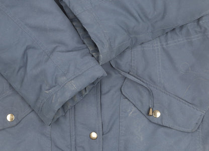 BHS Women's Blue Hooded Casual Jacket Size 14