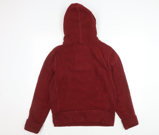 Abercrombie & Fitch Red Pullover Hoodie Small Men