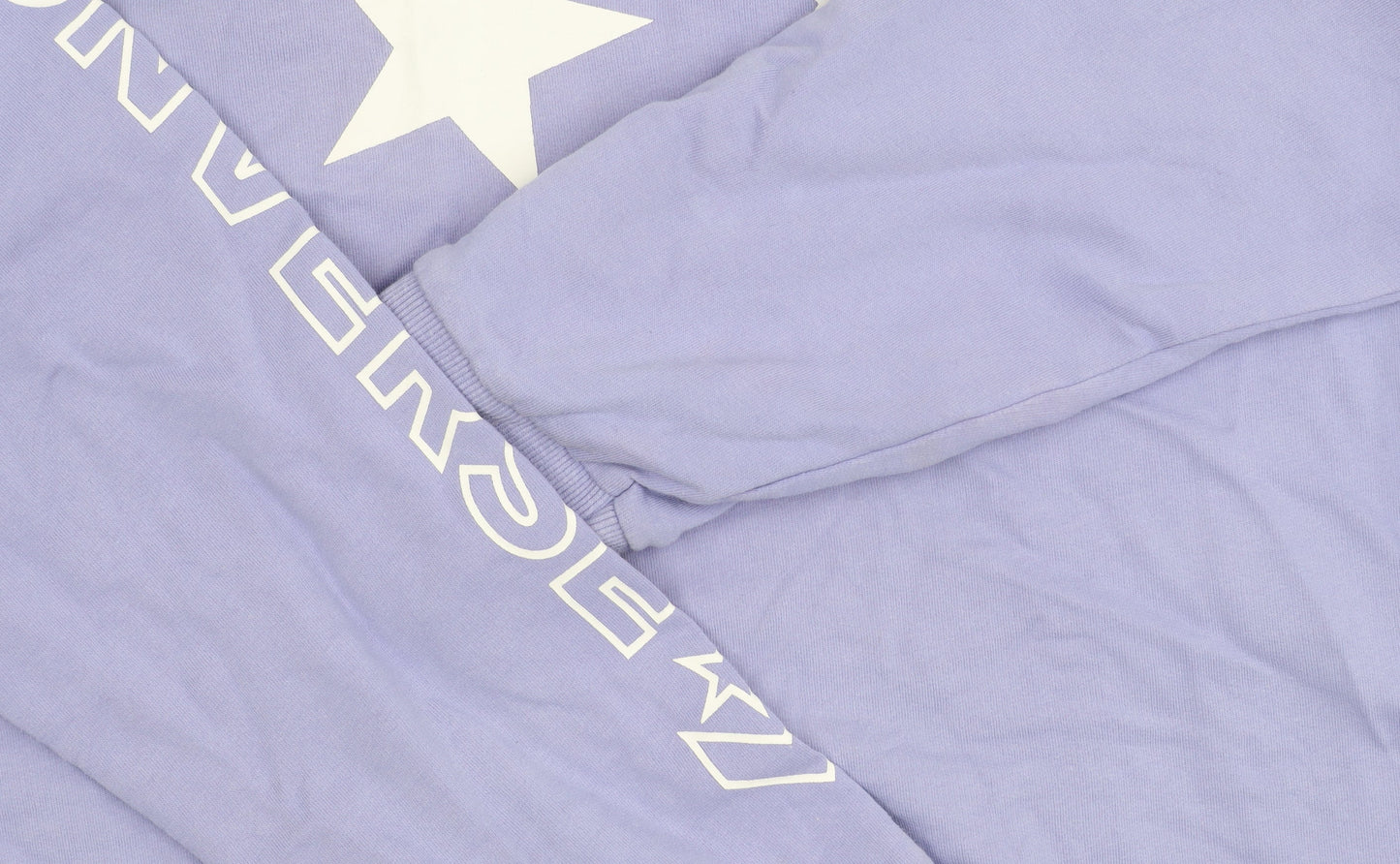 Mens UK Size S Converse Purple Pullover Sweatshirt