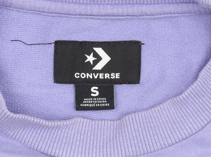 Mens UK Size S Converse Purple Pullover Sweatshirt