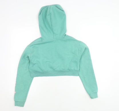 New Look Girls Green Pullover Hoodie 10-11 Years