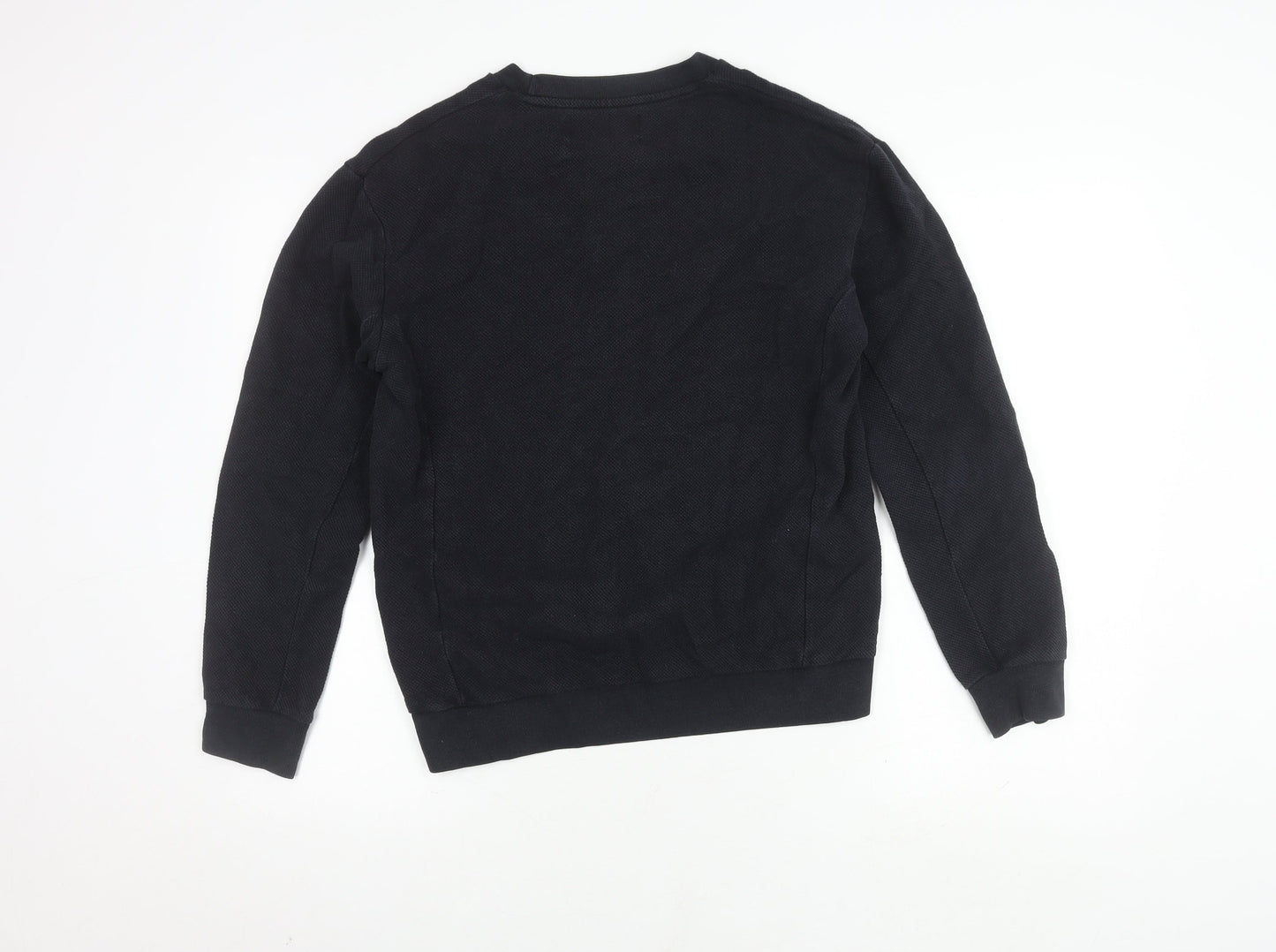 Zara Men's Black S Pullover Sweatshirt
