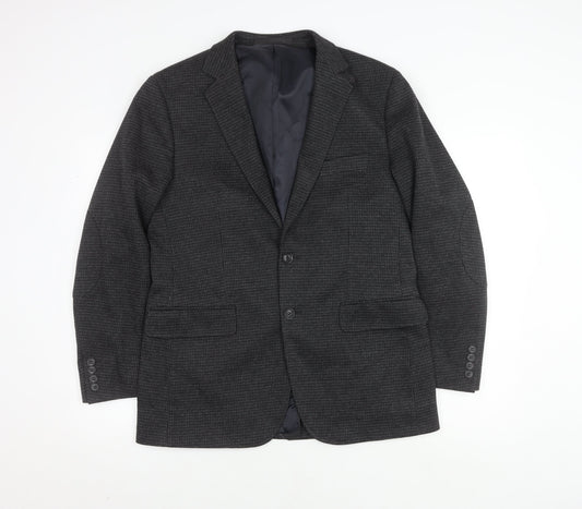 Mens UK Size 38 Marks and Spencer Regular Grey Suit Jacket