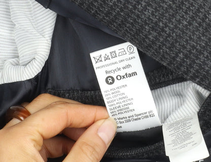 Mens UK Size 38 Marks and Spencer Regular Grey Suit Jacket