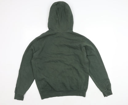 Mens UK Size S Nike Green Pullover Hoodie
