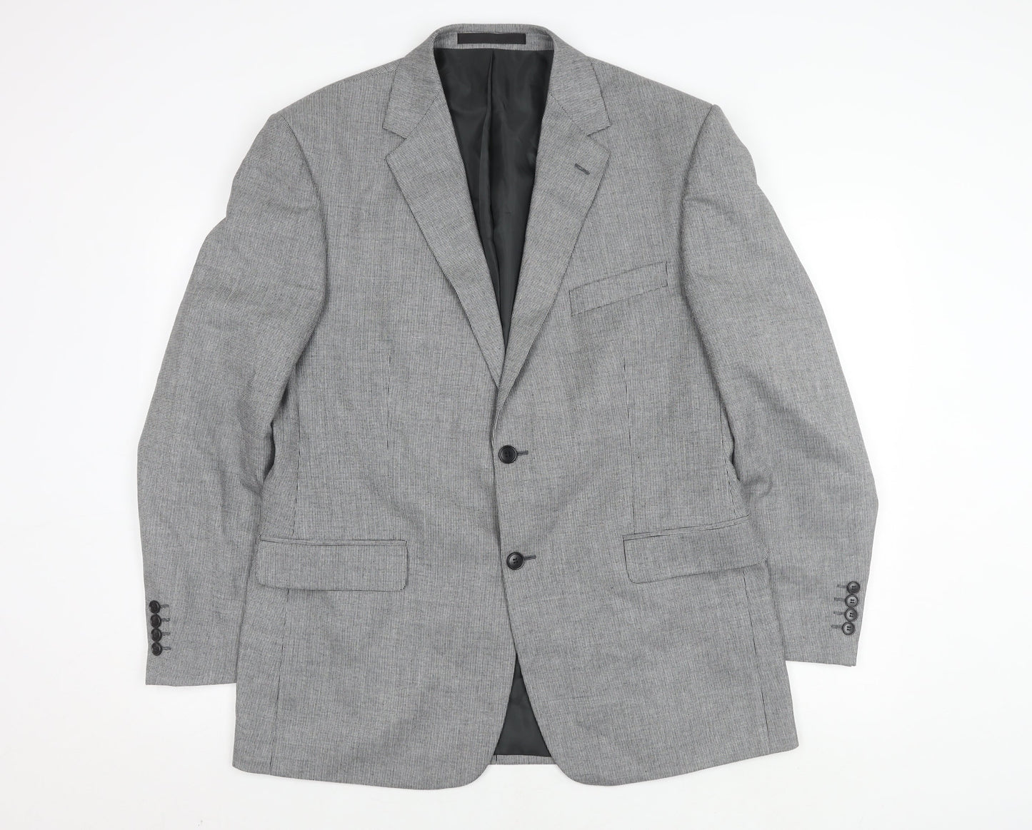 Mens UK Size 42 Marks and Spencer Regular Grey Suit Jacket