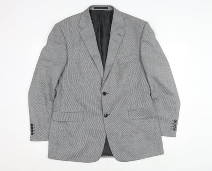 Mens UK Size 42 Marks and Spencer Regular Grey Suit Jacket