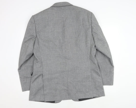 Mens UK Size 42 Marks and Spencer Regular Grey Suit Jacket