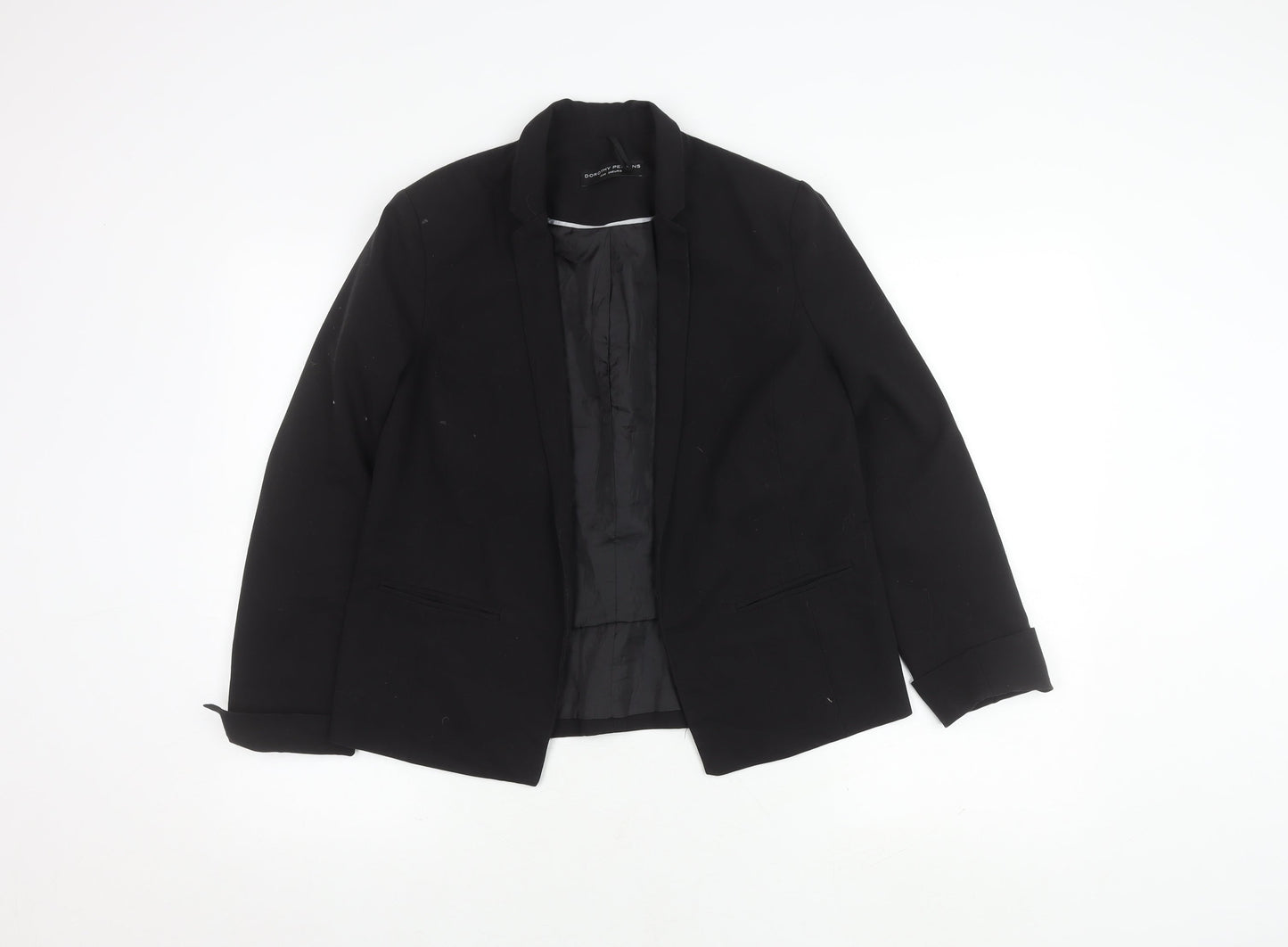Dorothy Perkins Women's Blazer Black Size 10