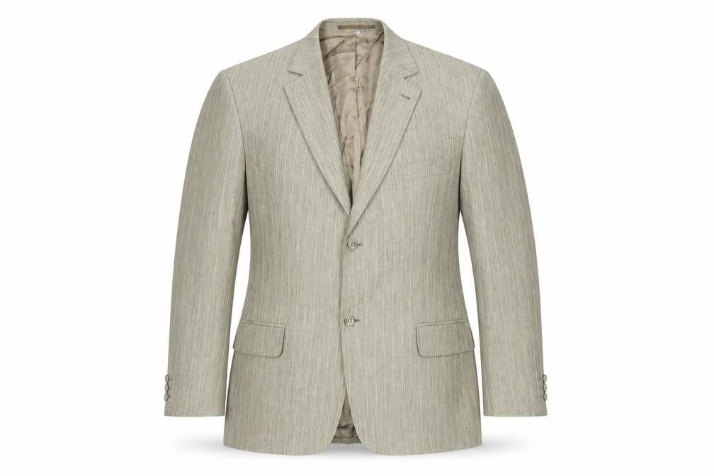 Mens UK Size 44 Lakeland Regular Beige Suit Jacket