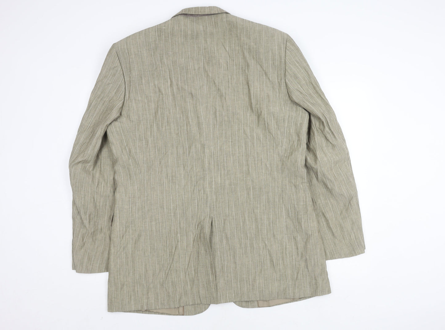 Mens UK Size 44 Lakeland Regular Beige Suit Jacket
