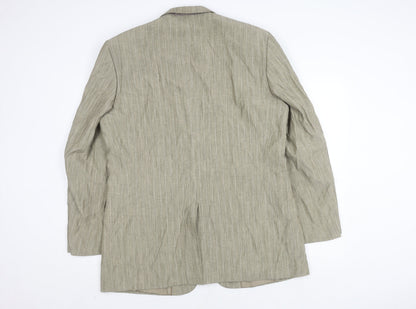 Mens UK Size 44 Lakeland Regular Beige Suit Jacket