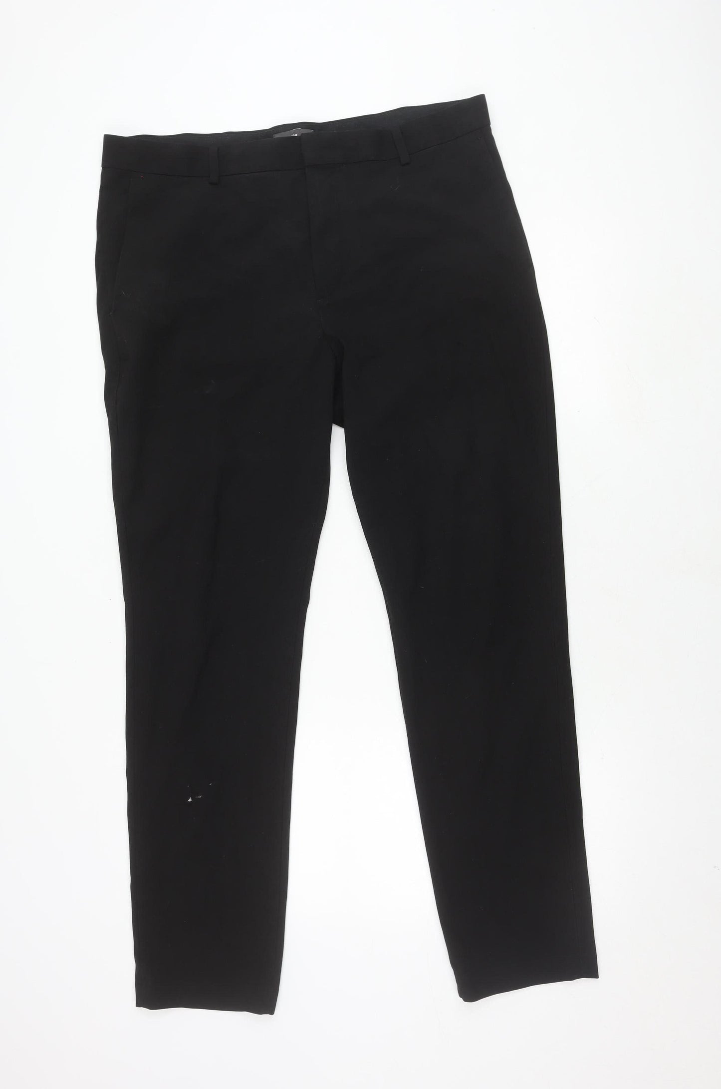 H&M Men’s Black Slim Fit Trousers, Size 36