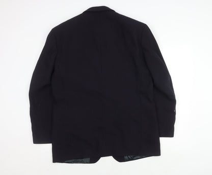 Mens UK Size 42 Marks and Spencer Regular Blue Suit Jacket