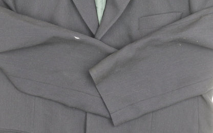Mens UK Size 42 Marks and Spencer Regular Blue Suit Jacket