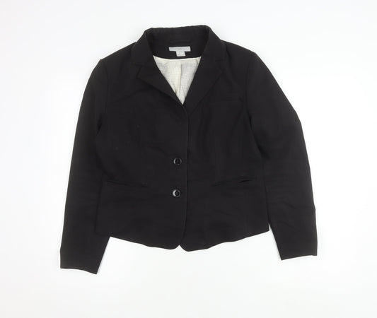 H&M Women’s Black Regular Fit Blazer Size 14
