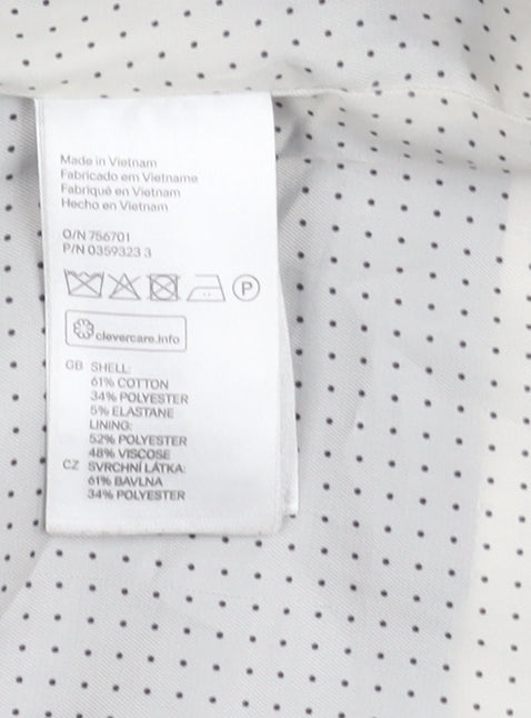 H&M Women’s Black Regular Fit Blazer Size 14