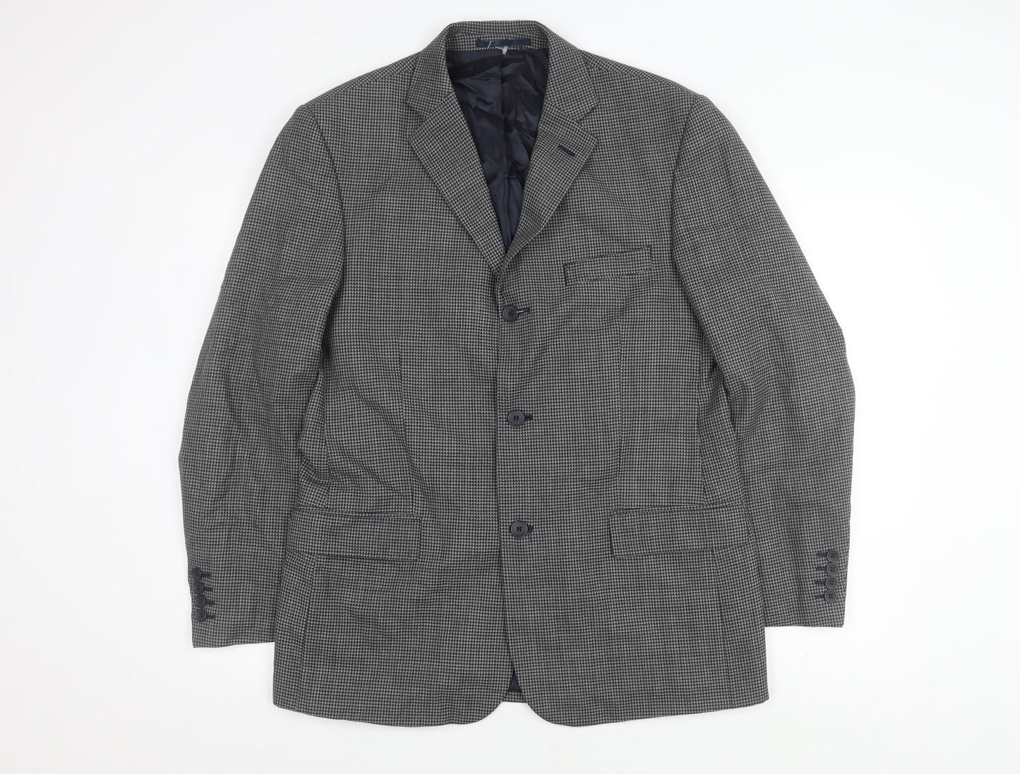 Mens UK Size 40 Debenhams Regular Grey Suit Jacket