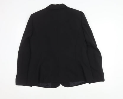 Womens UK Size 16 Dorothy Perkins Regular Black Blazer