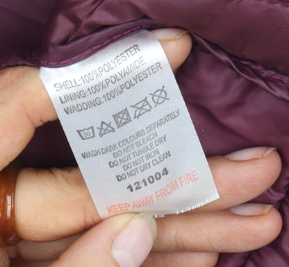 Classic Women's Multicoloured Quilted Jacket Size 12