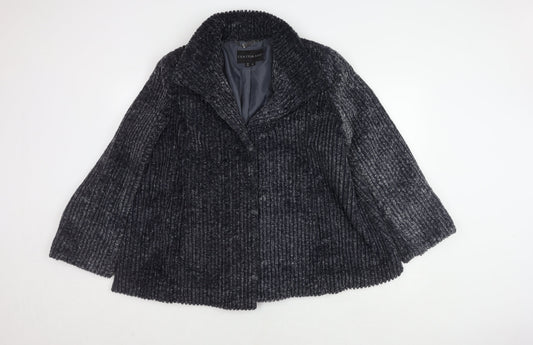 Womens UK Size M Centigrade Black Basic Jacket