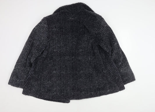 Womens UK Size M Centigrade Black Basic Jacket