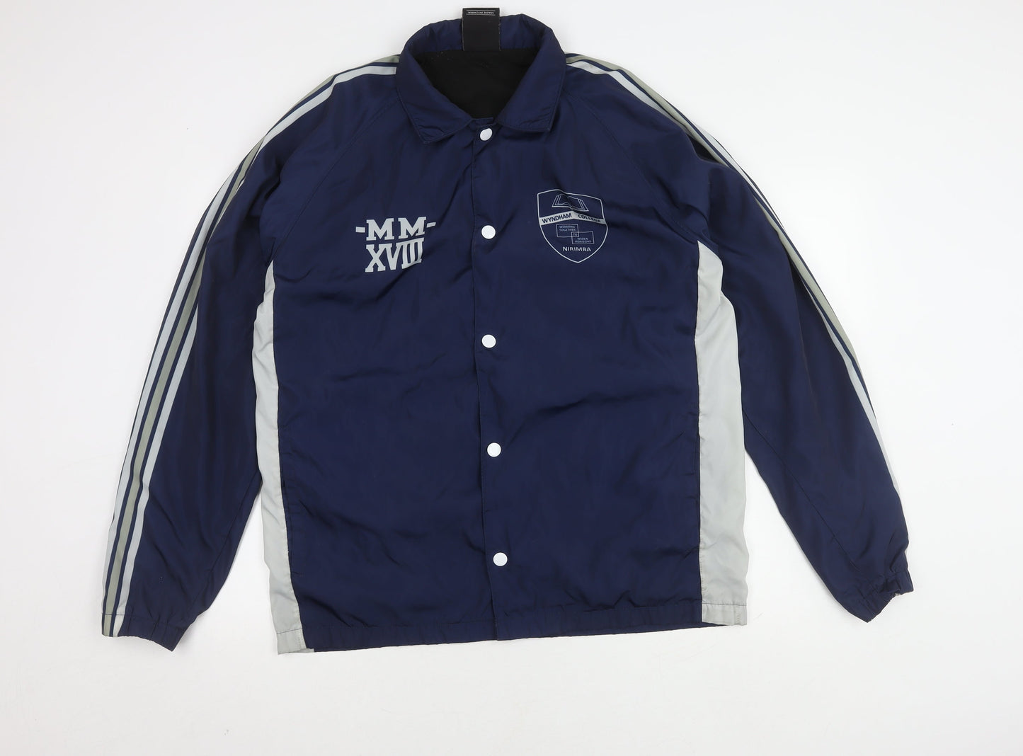 Mens UK Size L Reform Blue Varsity Jacket