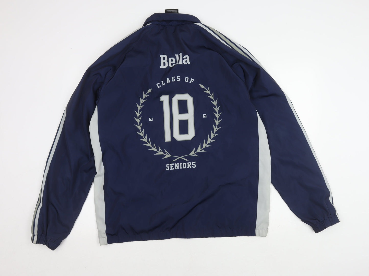 Mens UK Size L Reform Blue Varsity Jacket