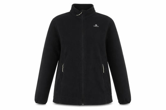 Unisex Adults UK Size XL Quechua Black Basic Jacket