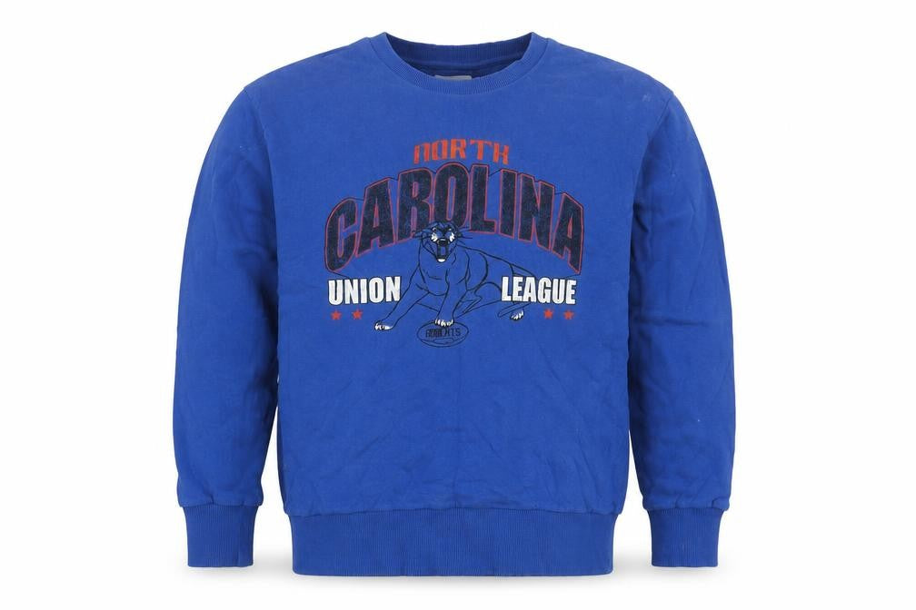 Mens UK Size XS Topman Blue Pullover Sweatshirt