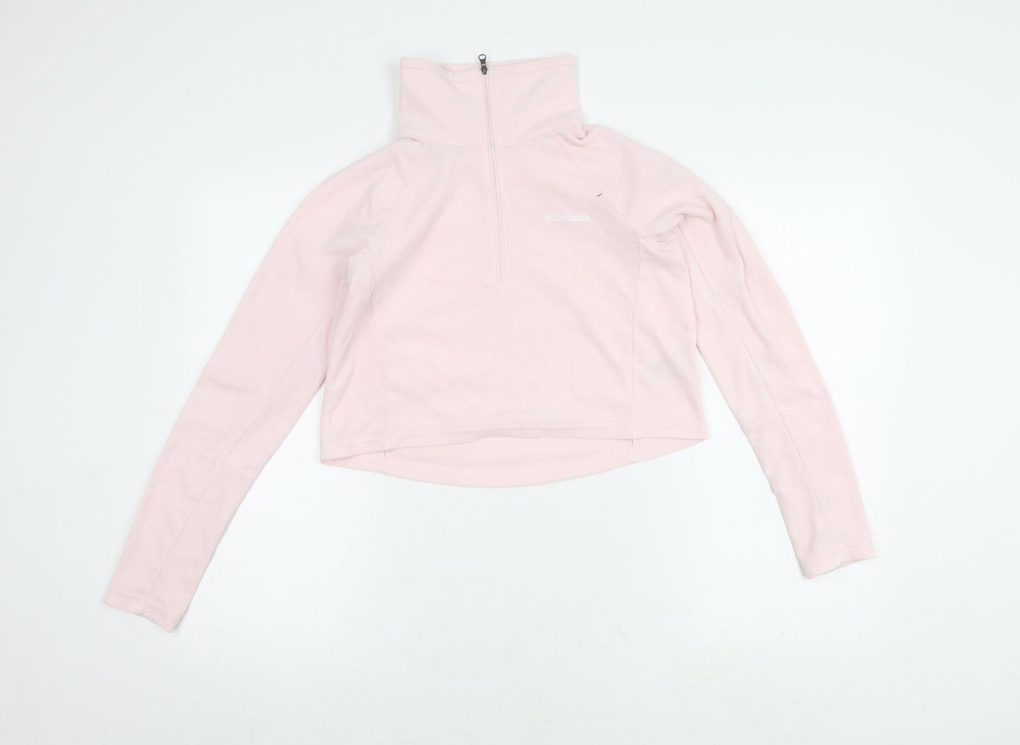 Columbia Women's Pink Fleece 1/2 Zip Pullover XS