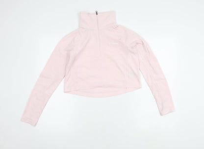 Columbia Women's Pink Fleece 1/2 Zip Pullover XS